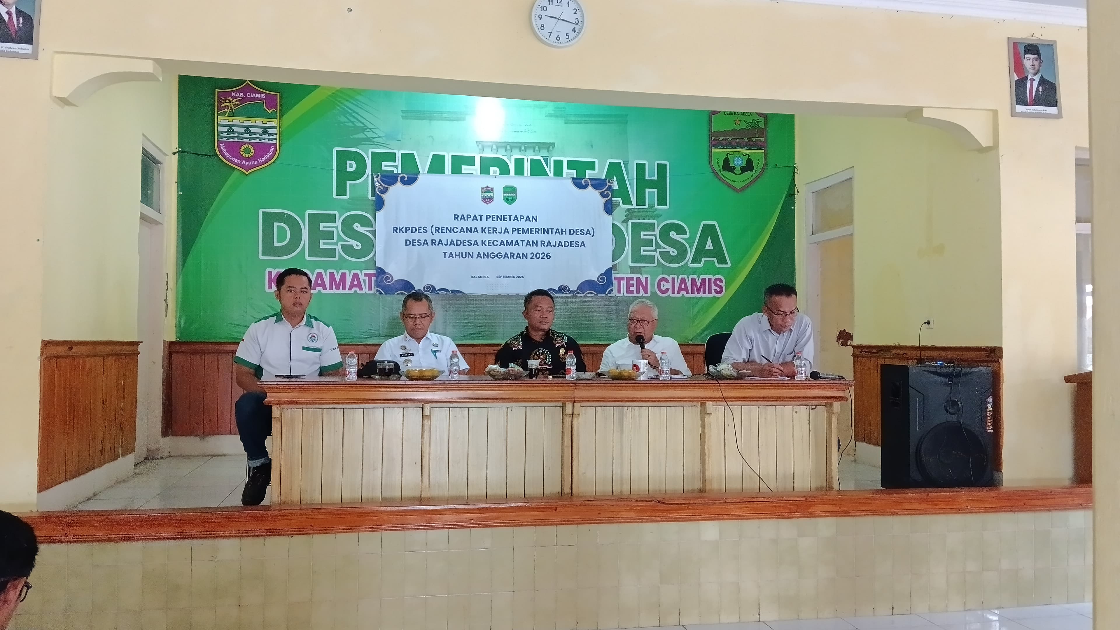 Penetapan RKPDES Rajadesa Tahun 2026